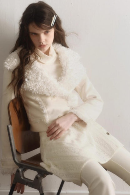 Artist-Original Lace Patchwork Pants