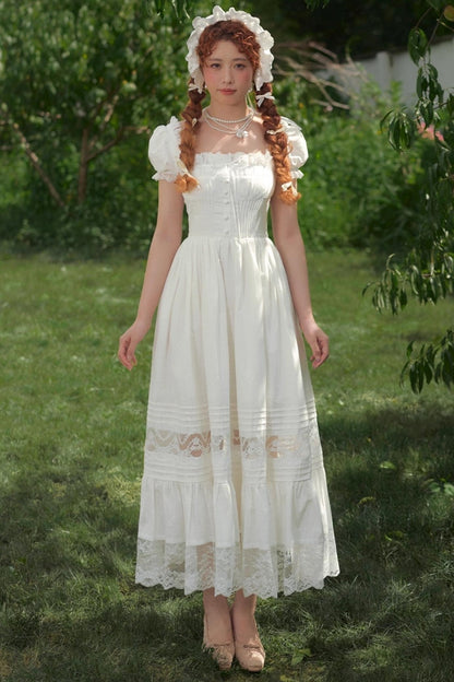 Cinderella Square Neck Dress