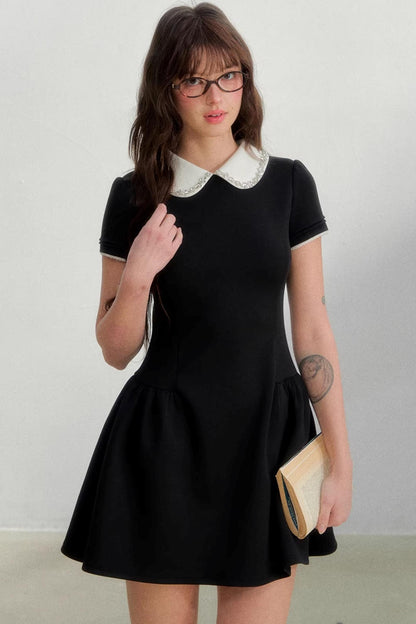 Retro-Strass-Prinzessinenkleid