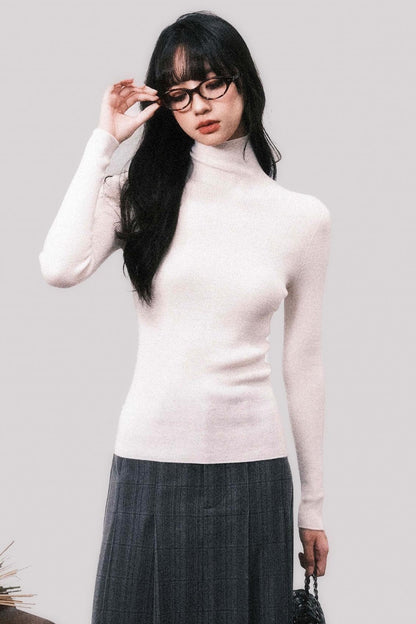 Seamless One Piece Wool Top