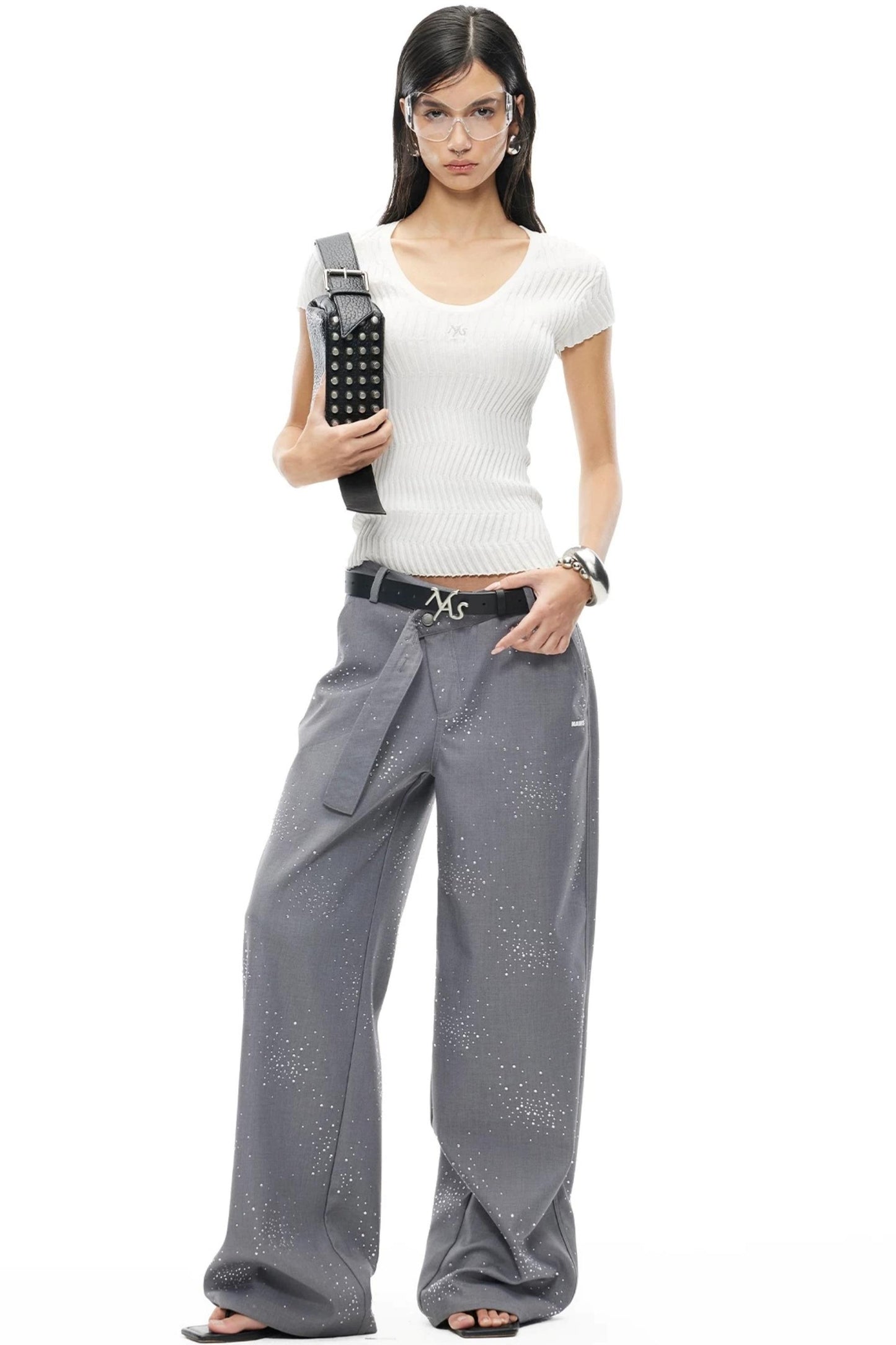 Silk-Cotton Knit Top