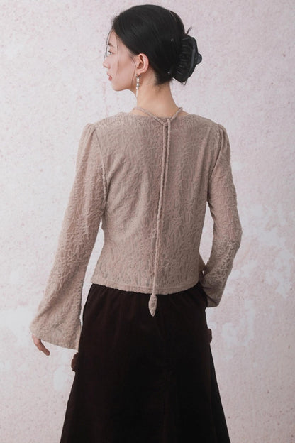 Strap Texture T-Shirt