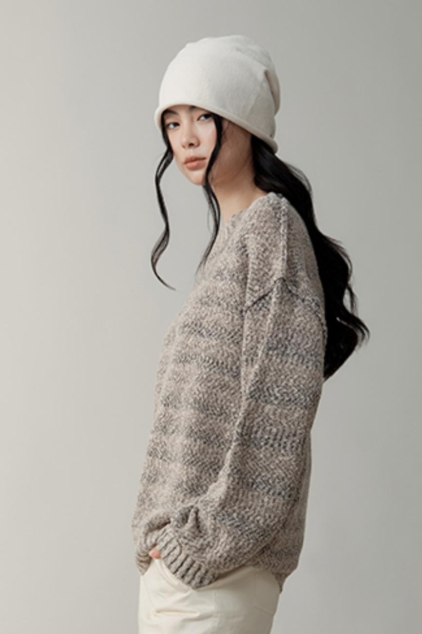 Luxury Blend Dropped Shoulder Sweater