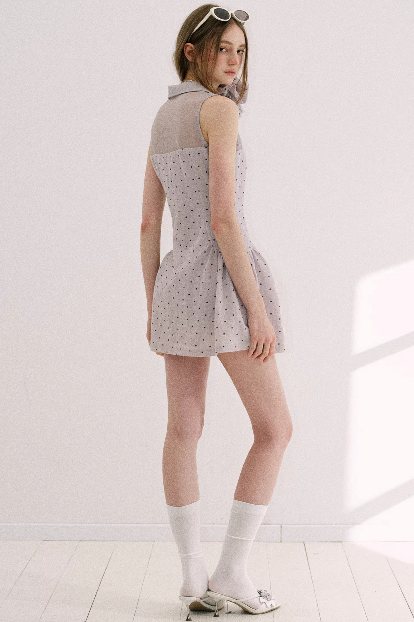 Misty Purple Retro Dress