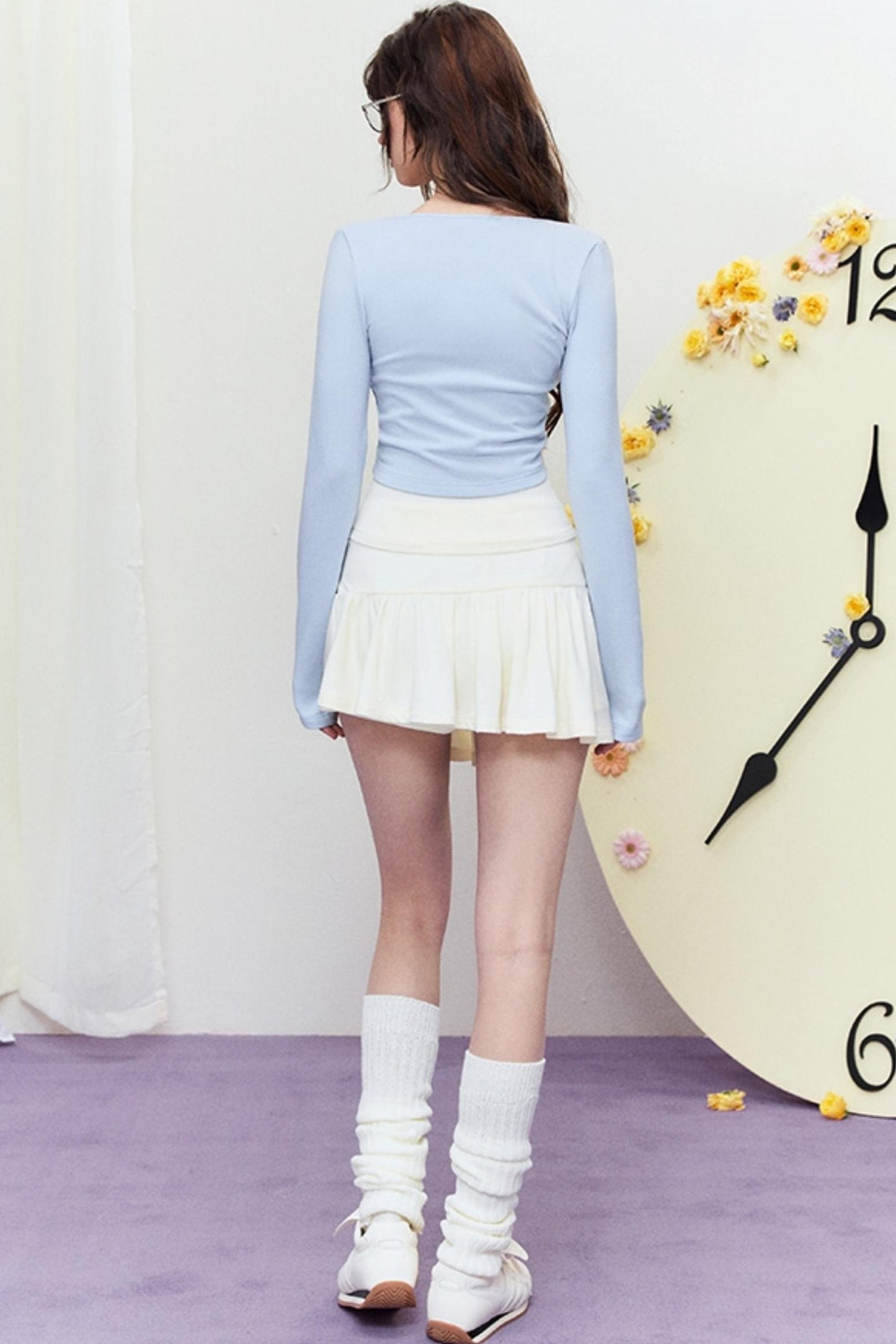 Spring FlareBowtie Skirt