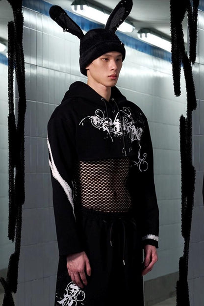 Lacquer Printed Sweatshirt