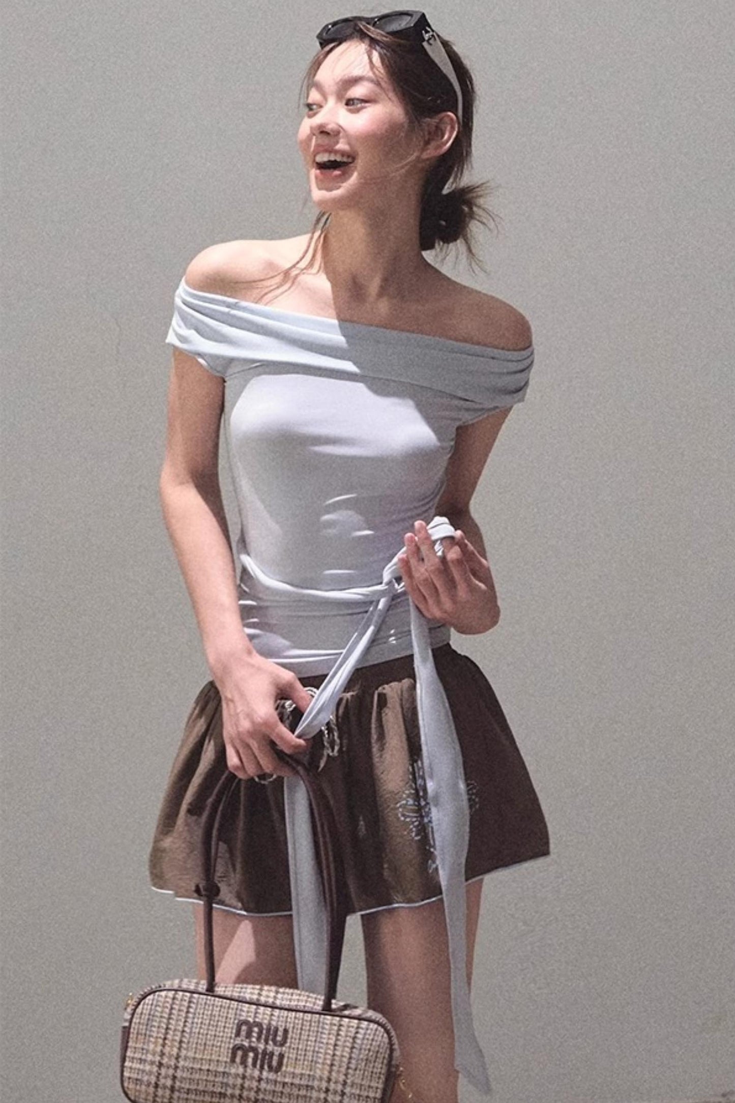 Summer Chic One-Shoulder Top