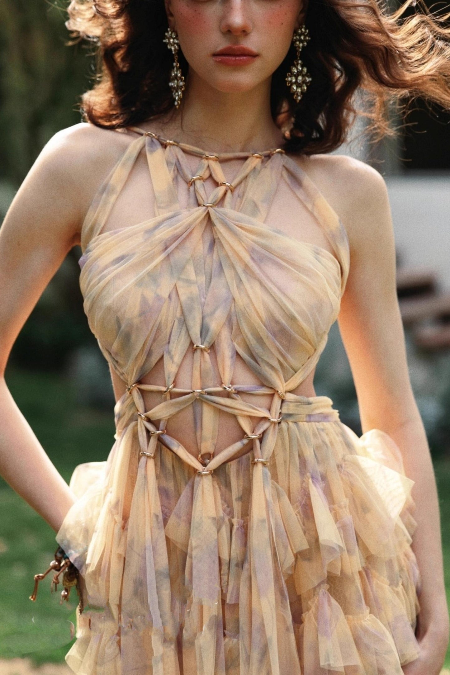 Wandering Wave Holiday Dress