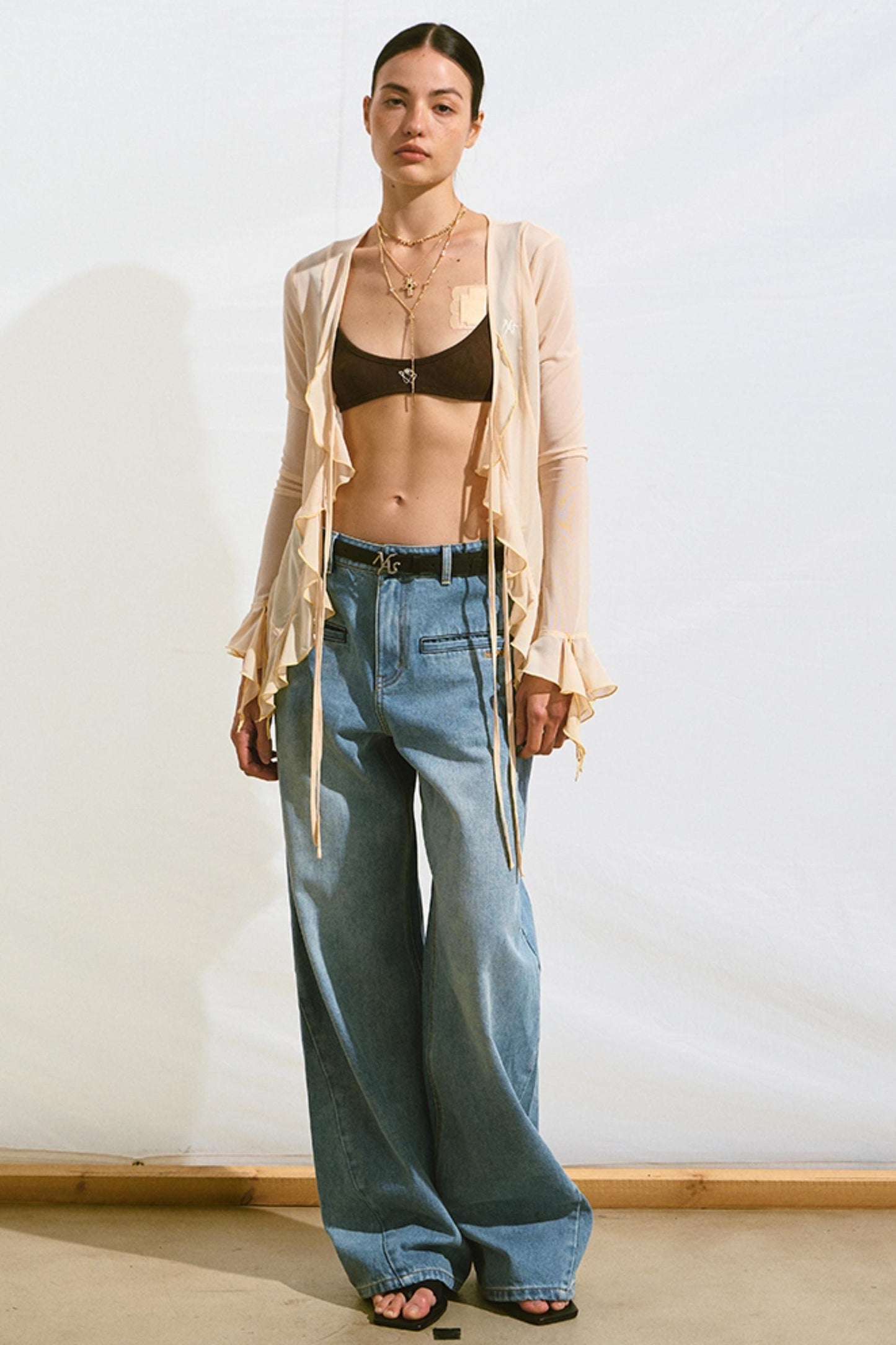 Summer Breeze Denim Trousers