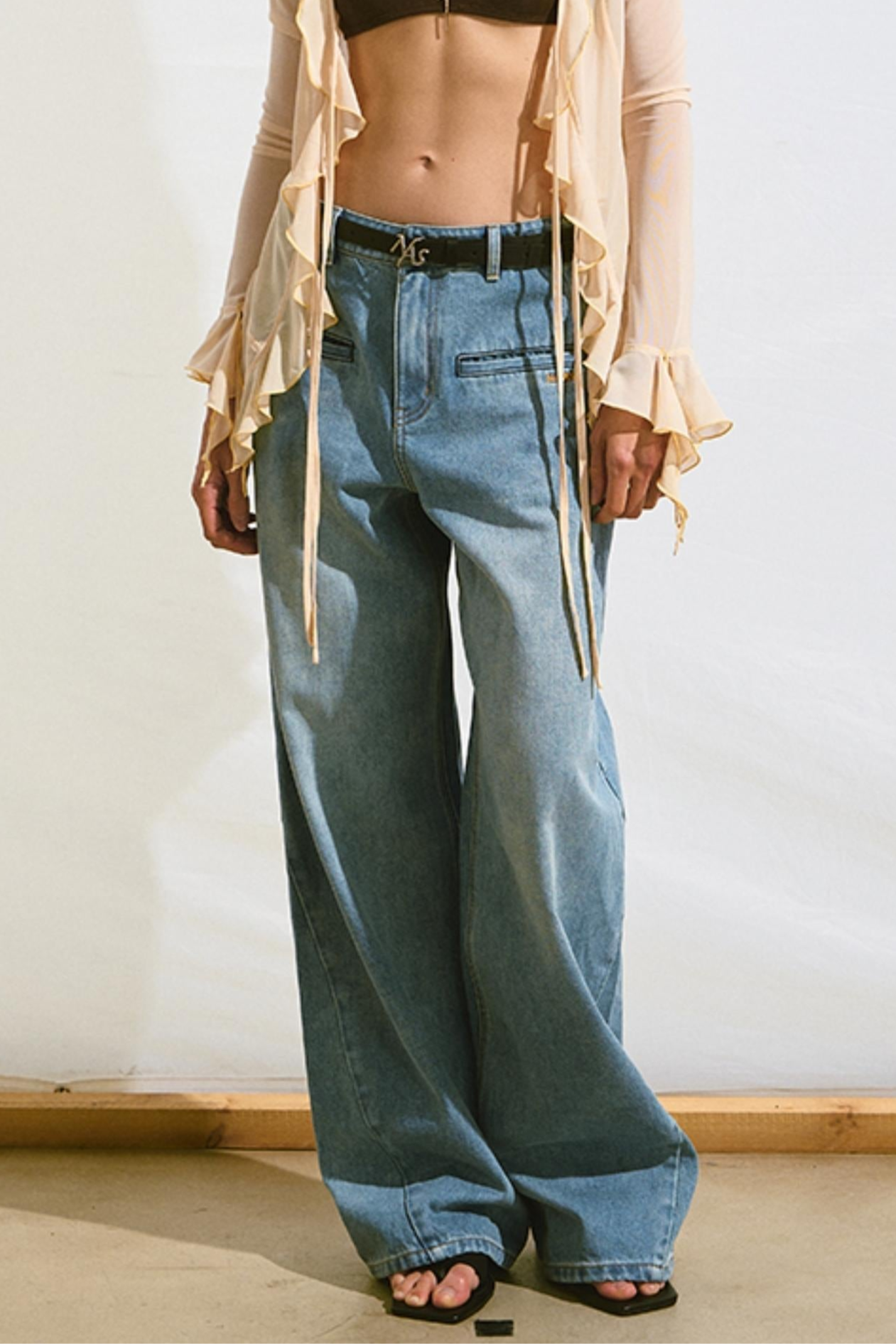 Summer Breeze Denim Trousers
