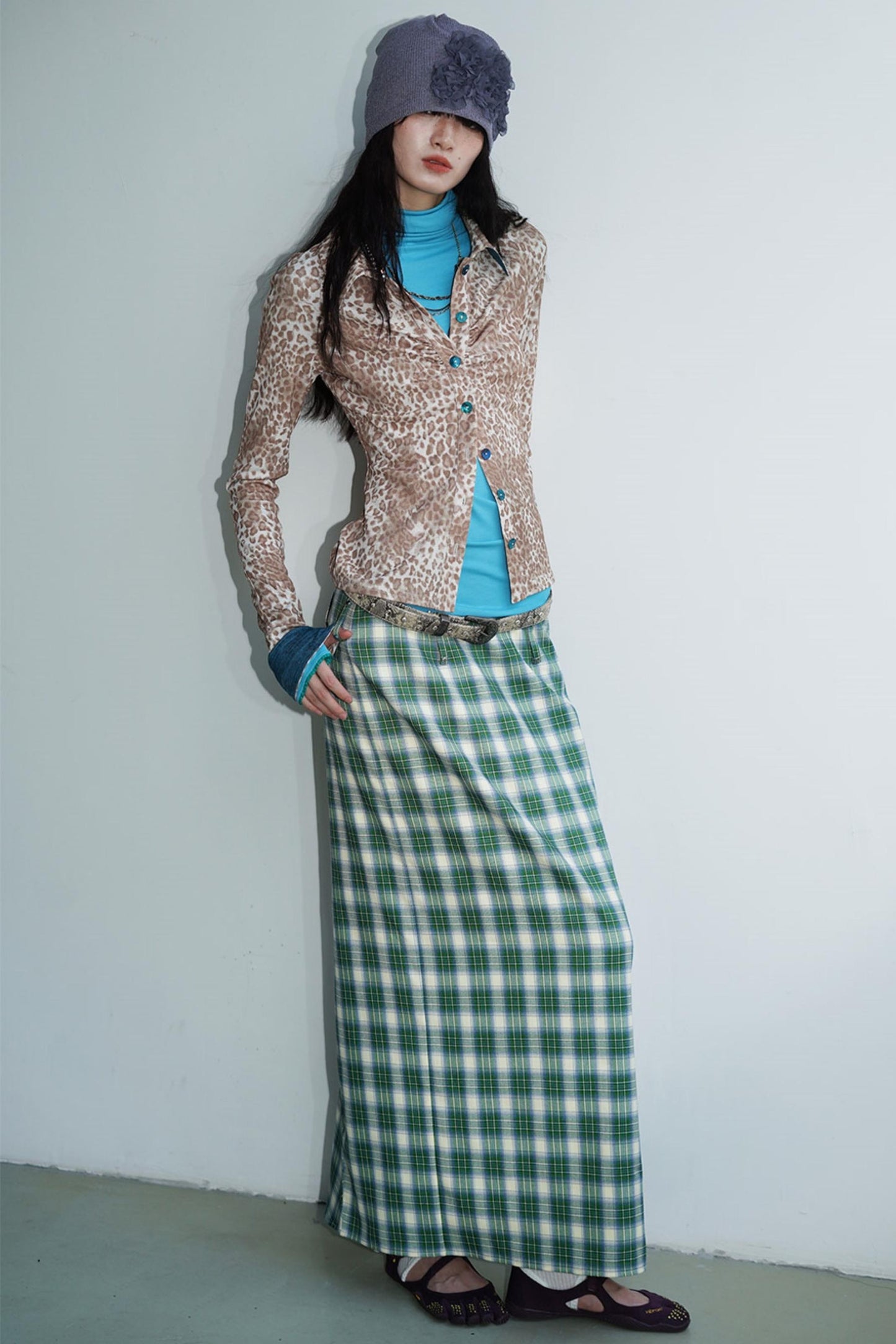 Autumn Leopard Knit Top