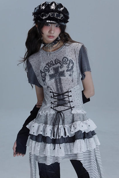 Tear Garden Lace Top