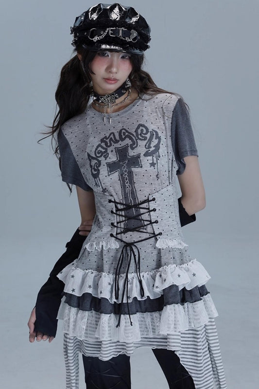 Tear Garden Lace Top