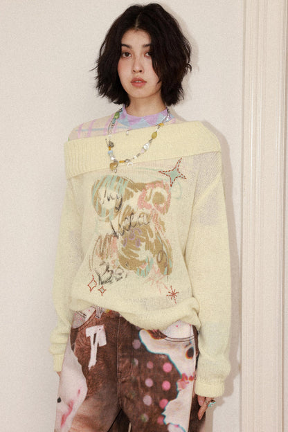 Gummy Bear Graffiti Pullover