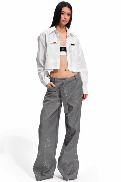 Tencel Cotton Patchwork Blouse
