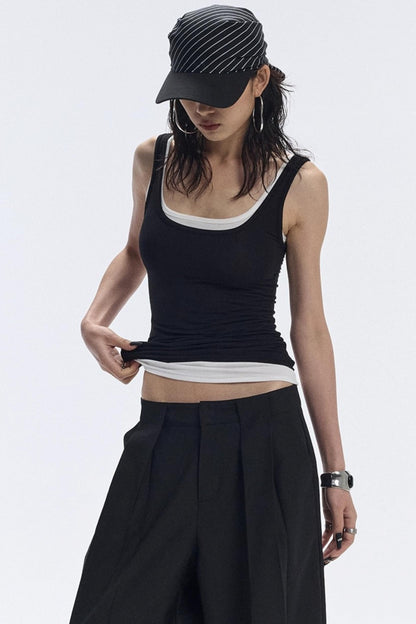 True Summer Layered Vest