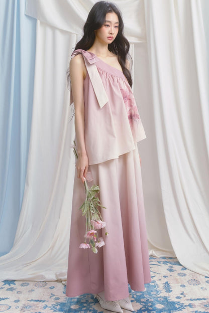 Spring Blossom Tea Dress