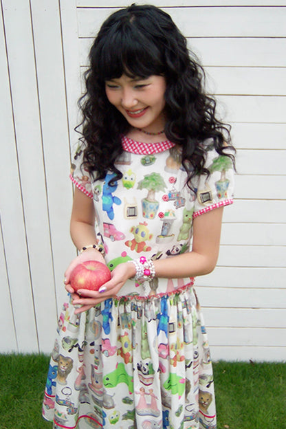 Unique Vintage Summer Dress