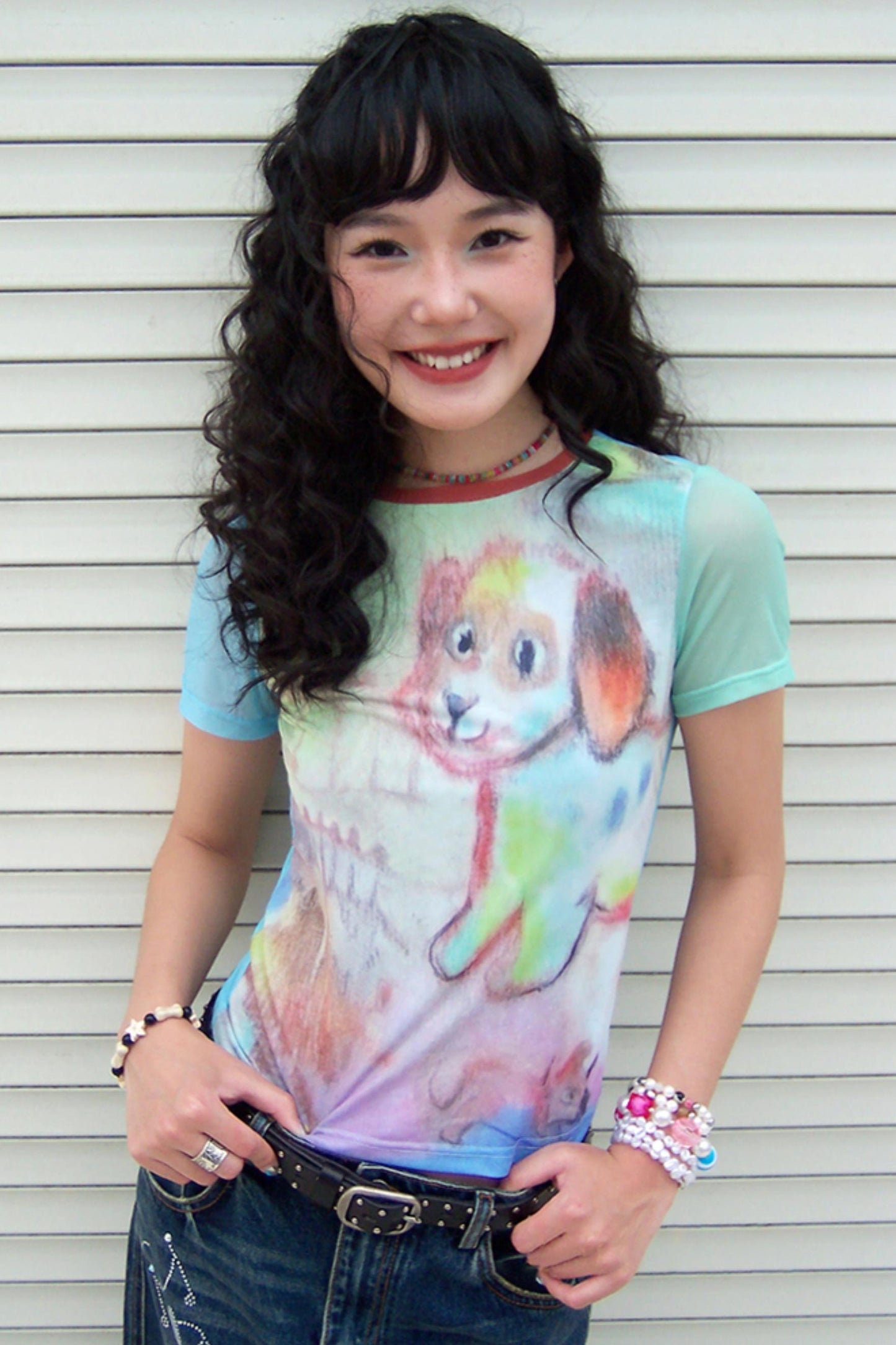 Summer Vibes Mesh Tee