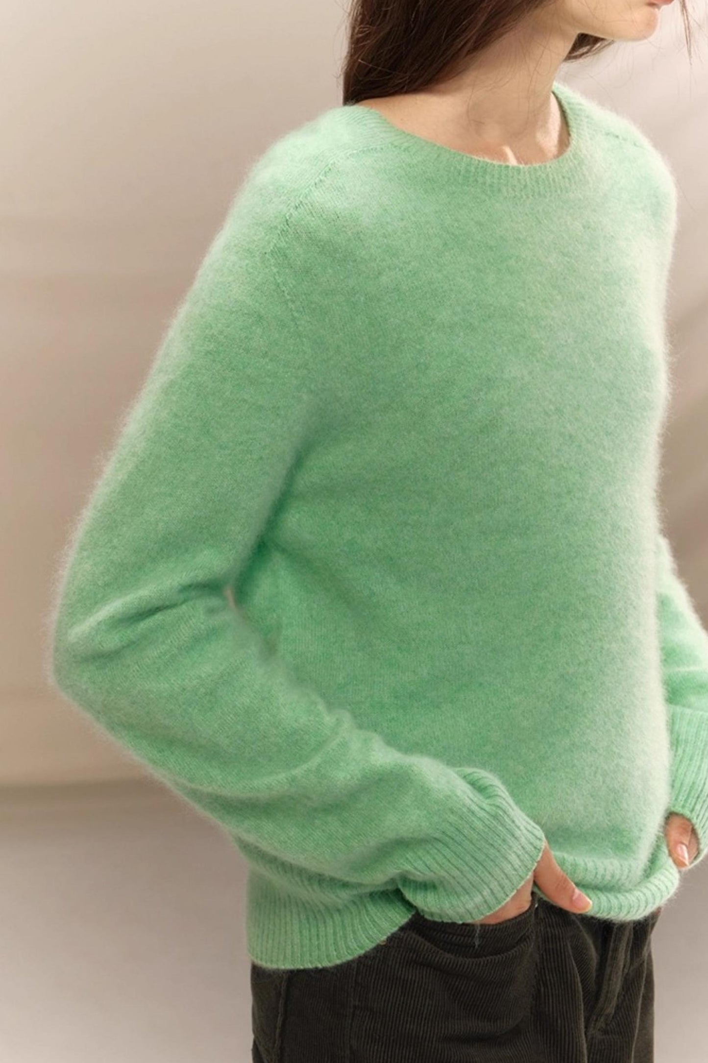 Cashmere Crew Neck Sweater