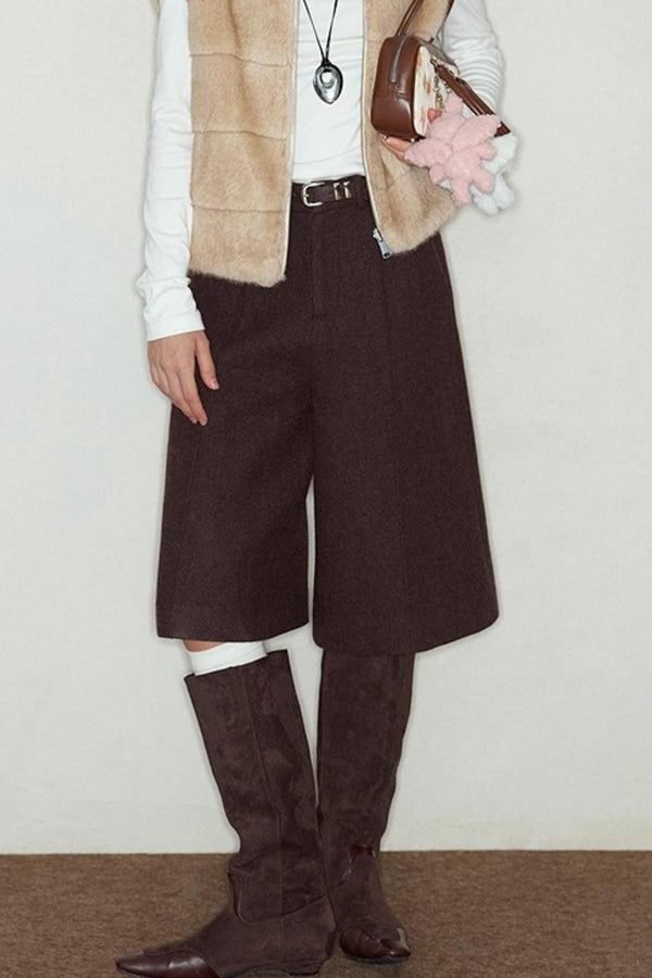 Sea Wool Tweed Pants