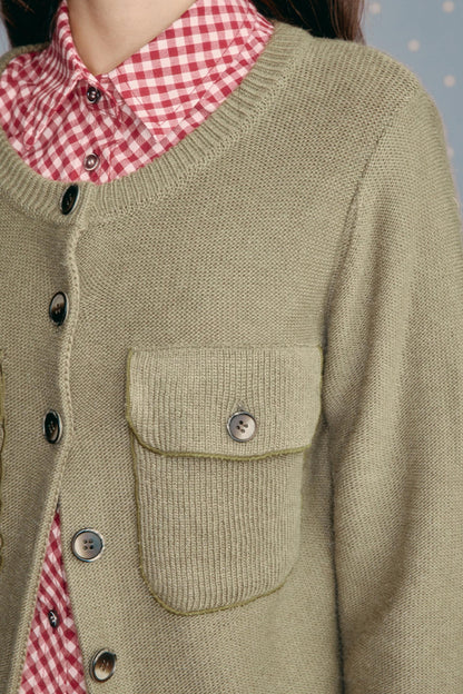 Vintage Winter Knit Jacket