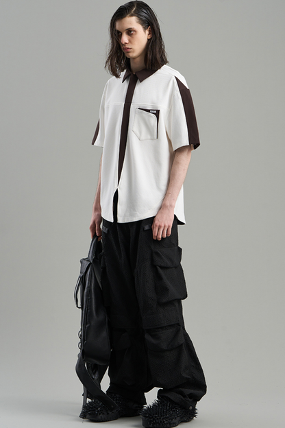 Starry Stitch Polo Shirt