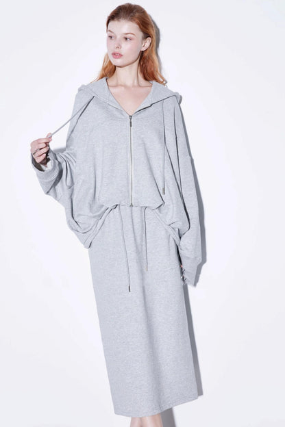 Comfort Cloud Cotton Hooded Sweatshirt Set-Up