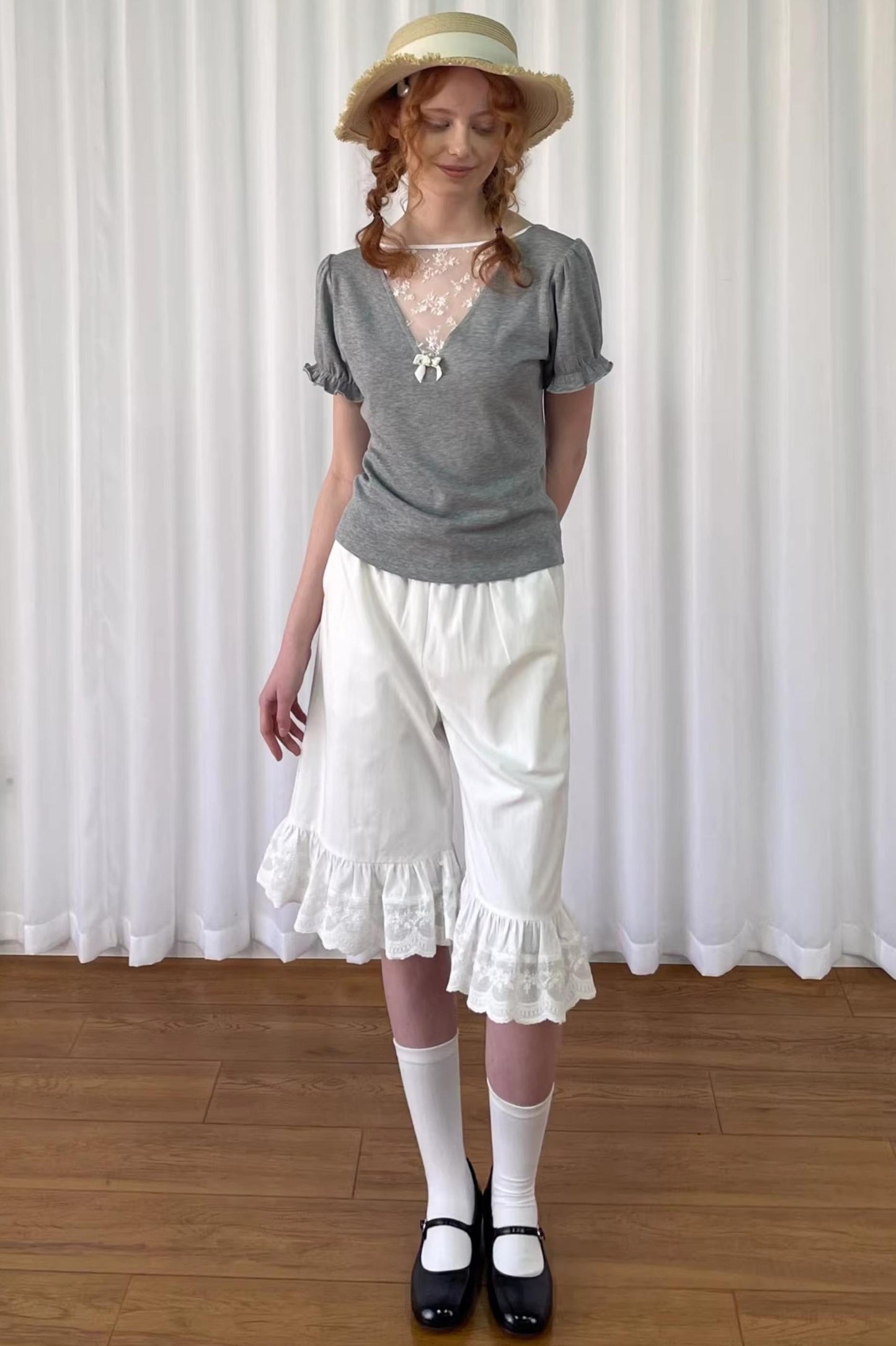 Patchwork Polka Dot T-Shirt