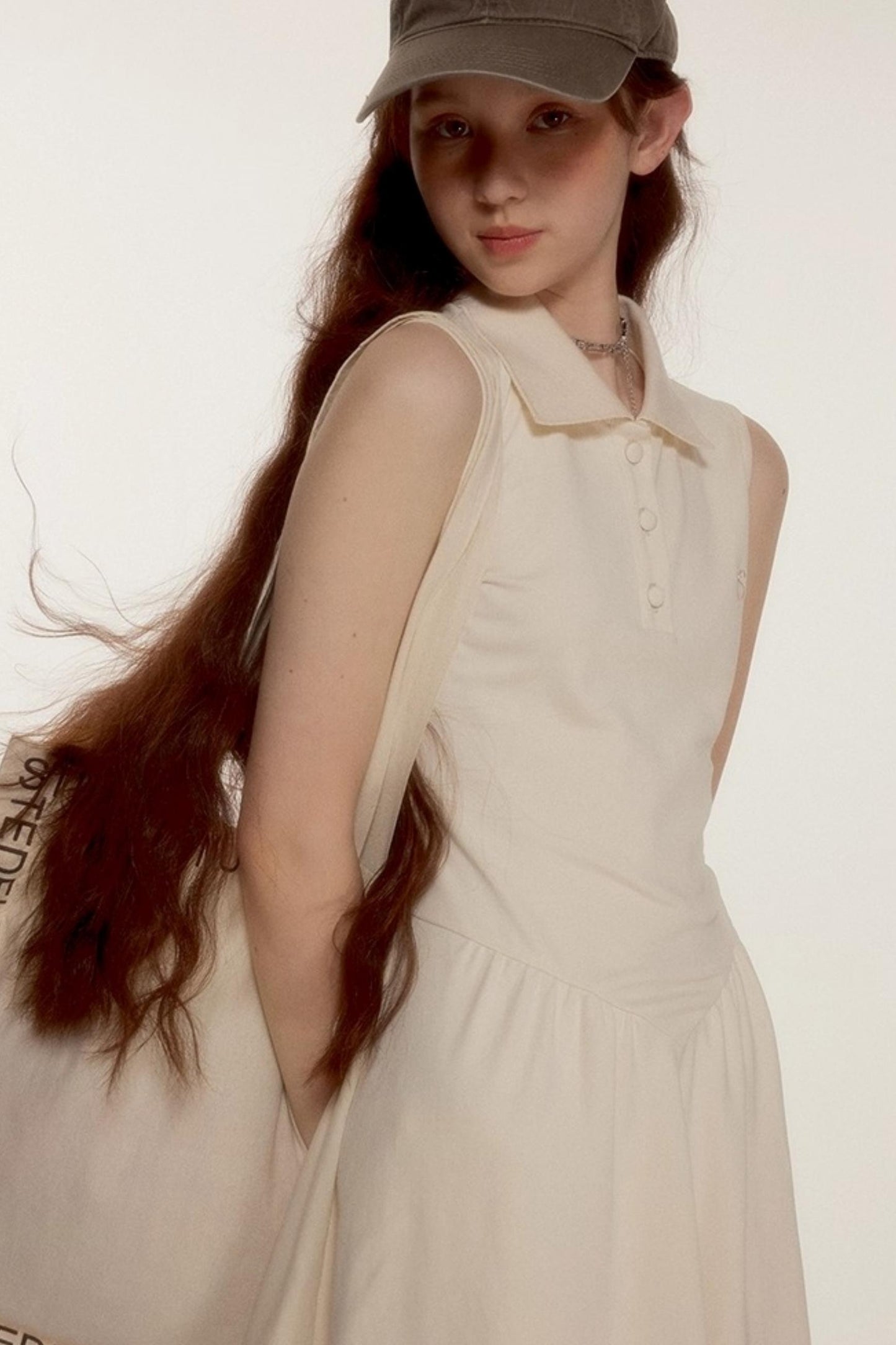 Simple Bow Tennis Dress