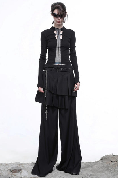 High Stretch Slim-Fit Mesh Top