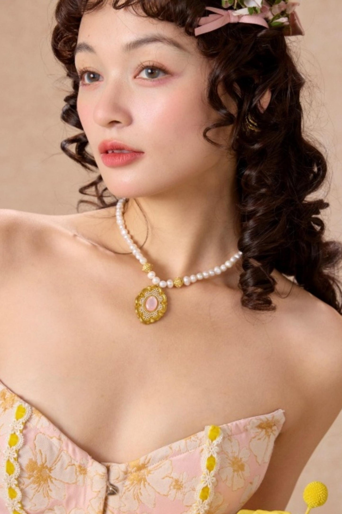 Lacemade Baroque Pearl Necklace