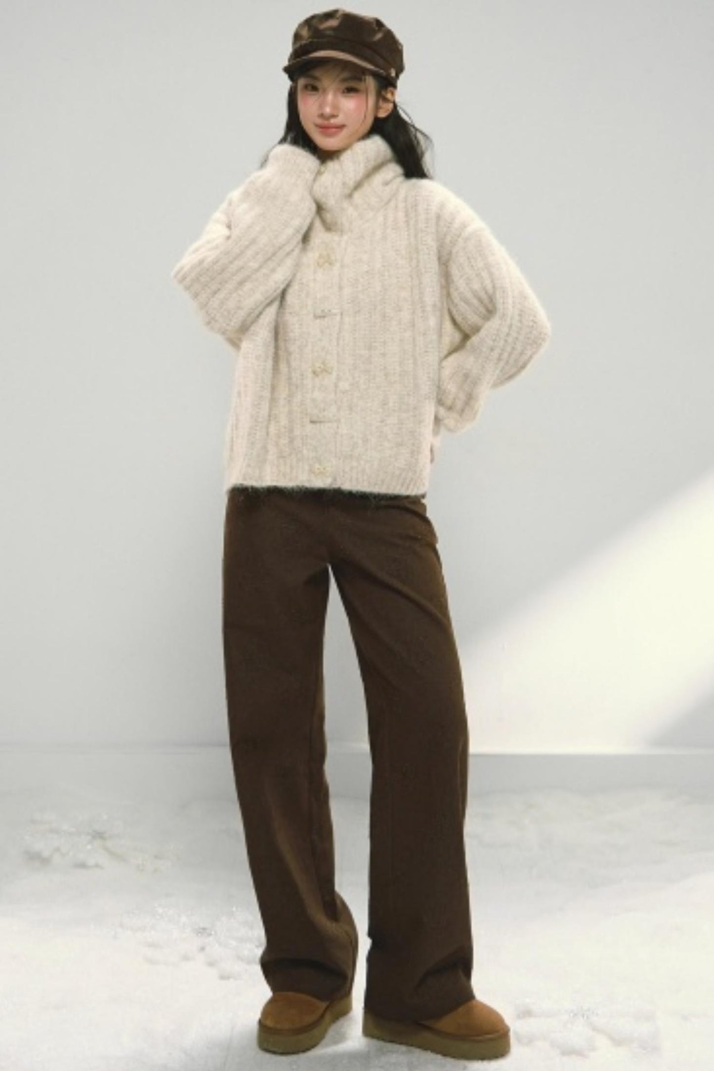 Melard Floral Jacquard Pants