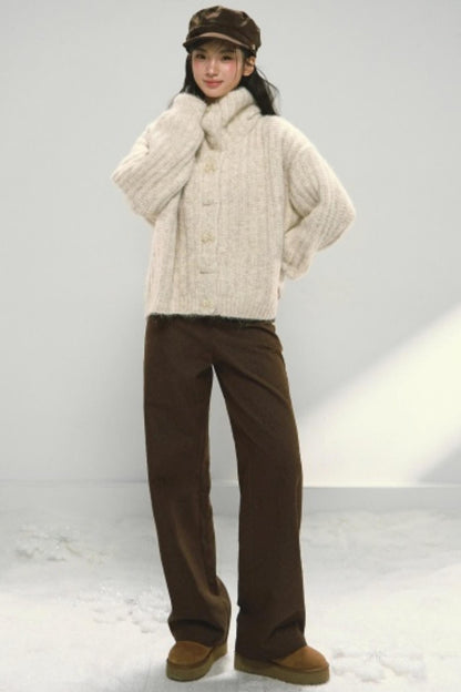 Melard Floral Jacquard Pants