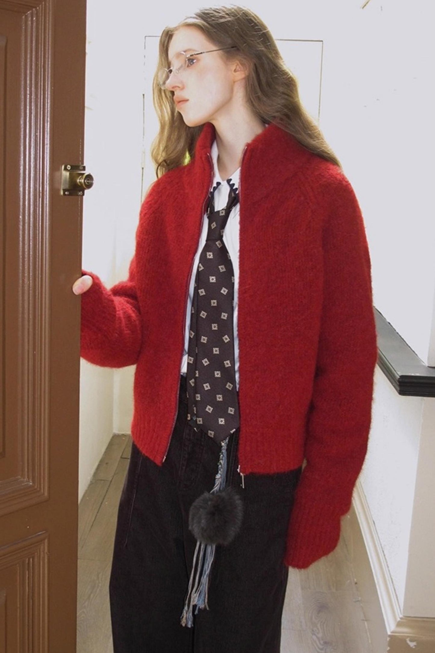 Shell-Edged Corduroy Winter Shirt