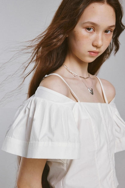 Paris Vacation Embossed Crop Top