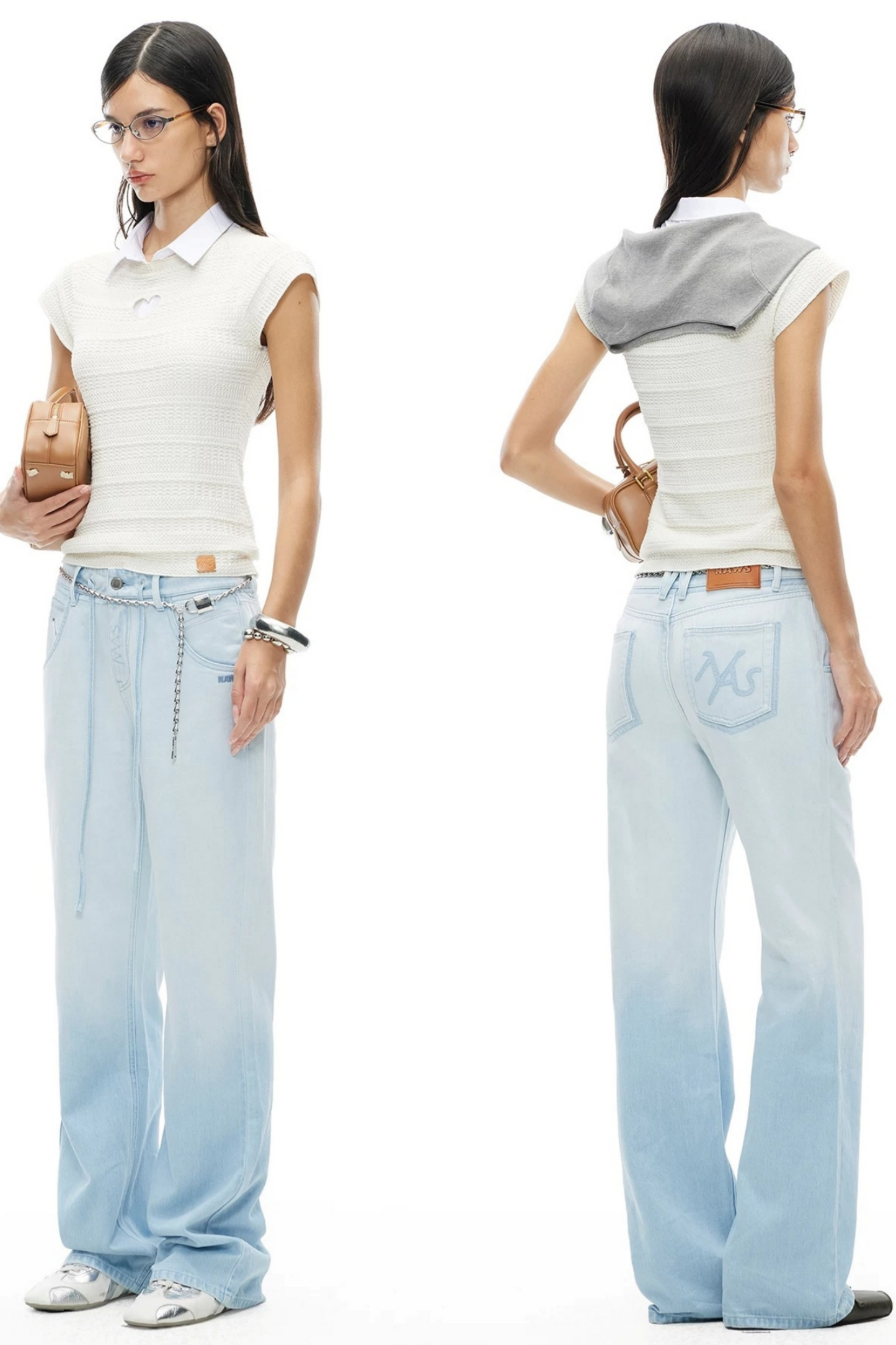 Heartbeat Linen Flutter Sleeve Top