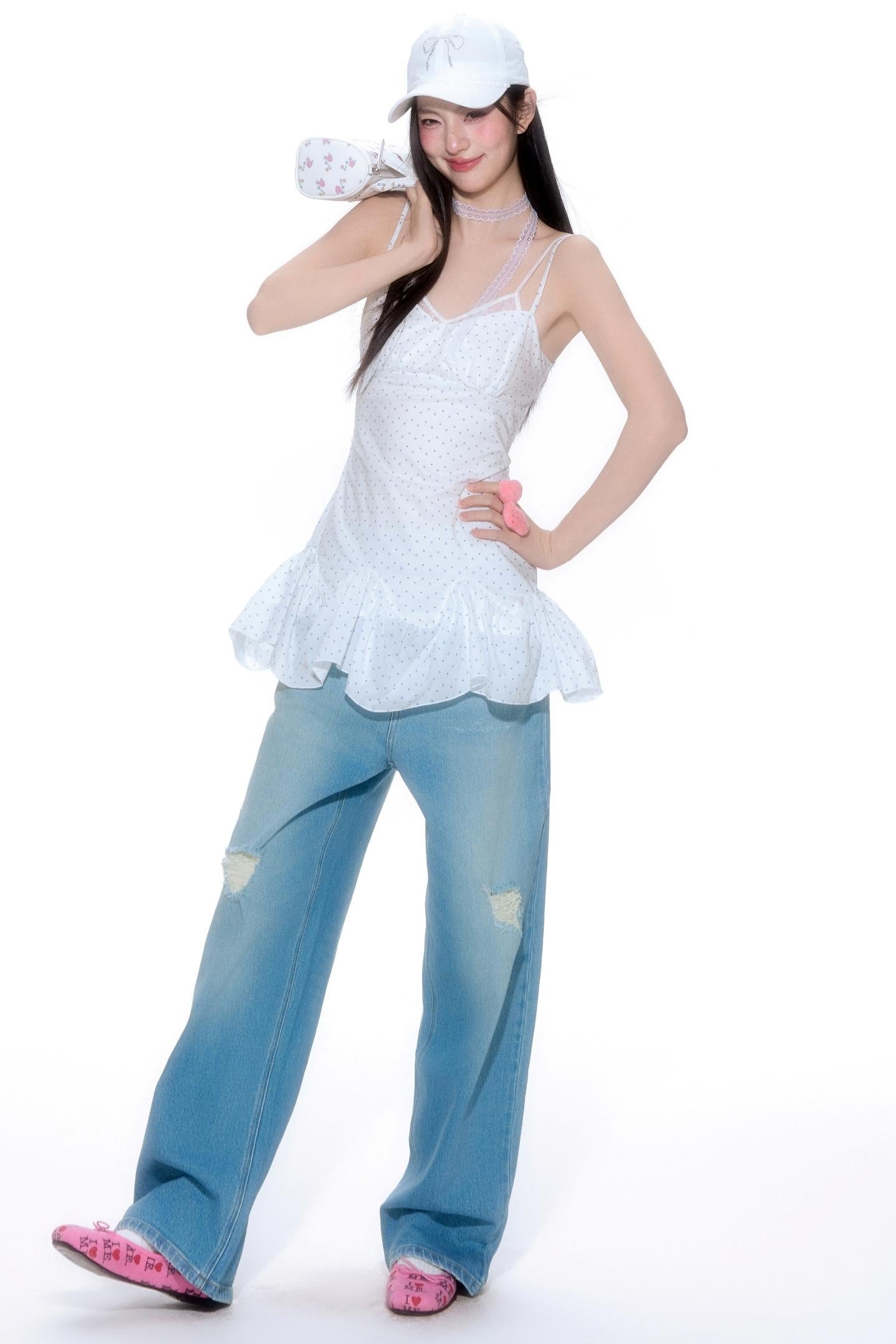 Summer Plaid Halter Top