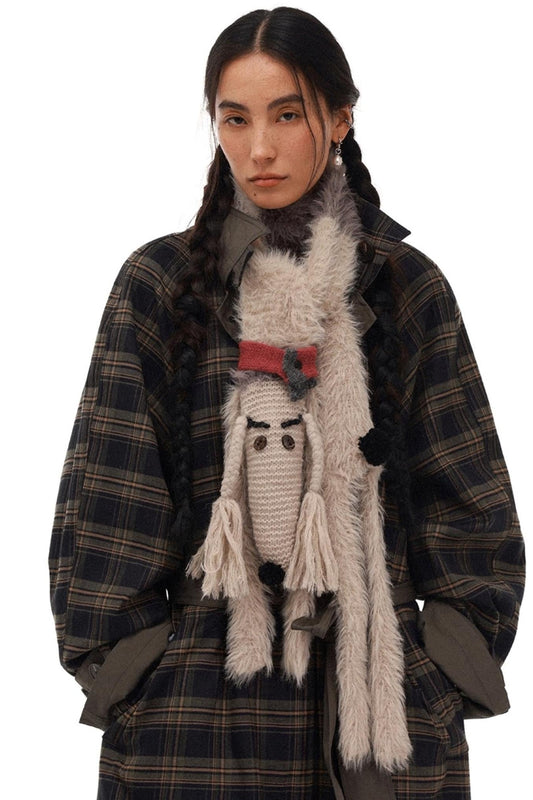 Mohair Wool Puppy Scarf