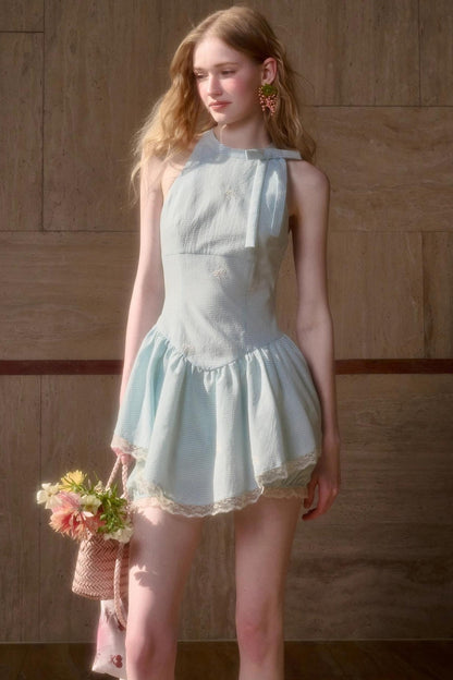 Sea Salt Blue Dress Set