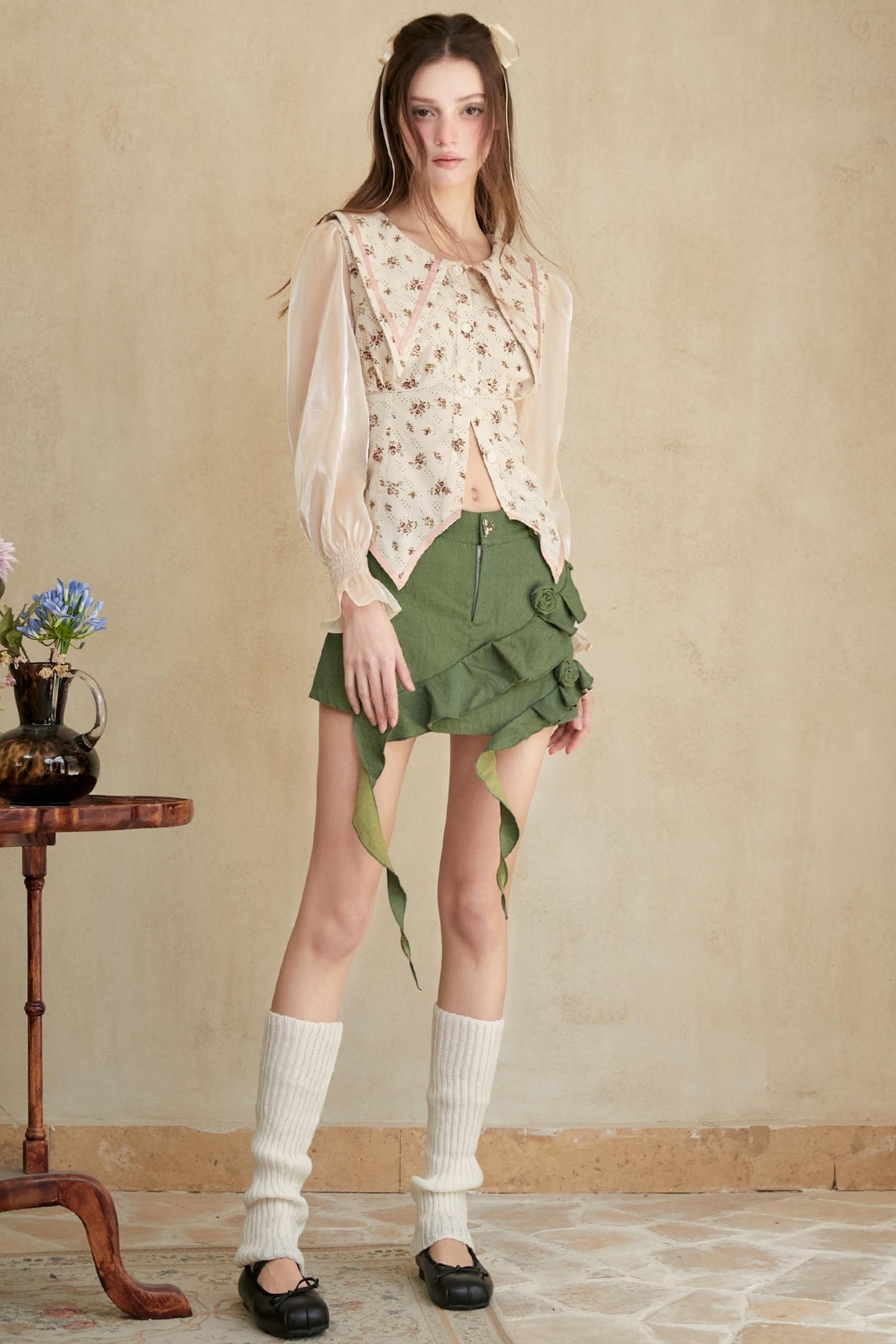 Signature Purple Collar Shirt