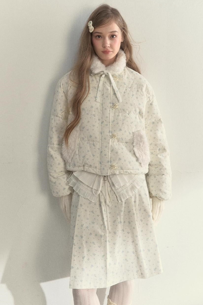 Whisper of Frostbite Corduroy Jacket Set-Up