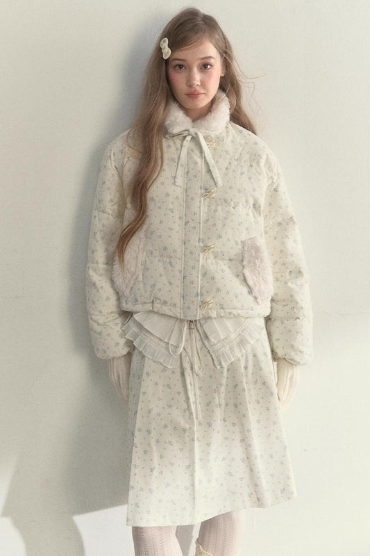 Whisper of Frostbite Corduroy Jacket Set-Up