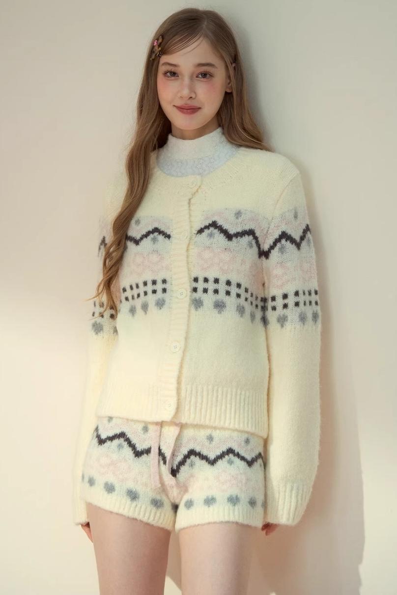 Sunset Knitted Jacket Set-Up