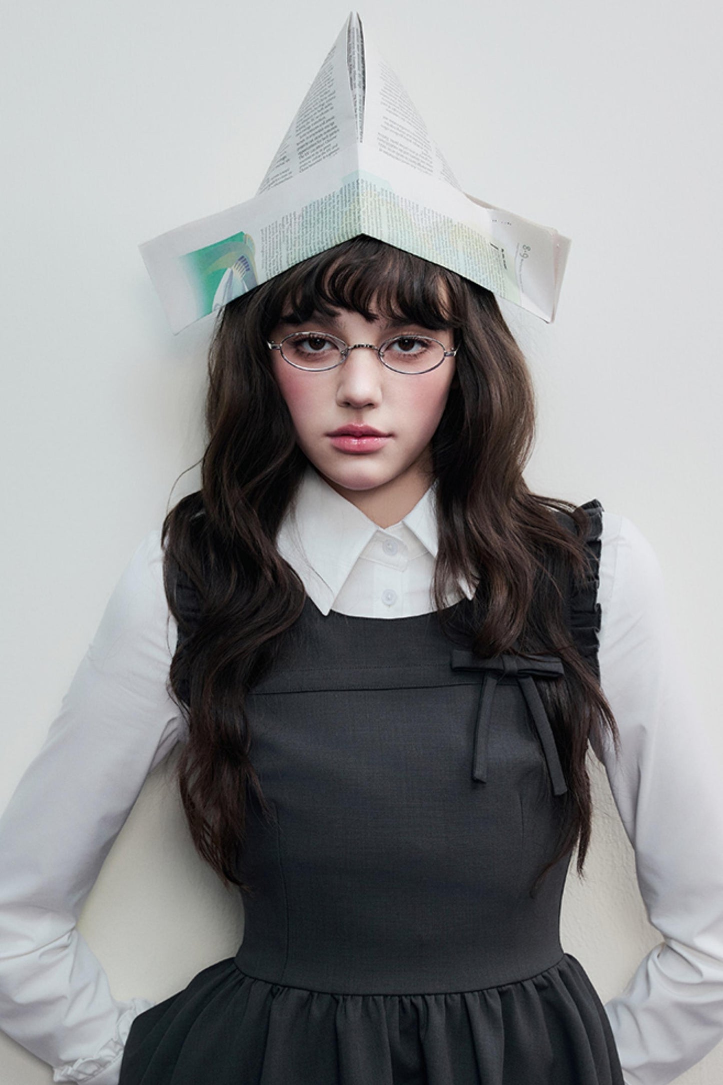 Spring Lace Bow Waist Tank Dress