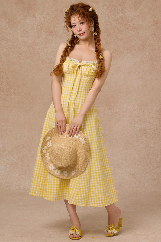 French Plaid Sundress