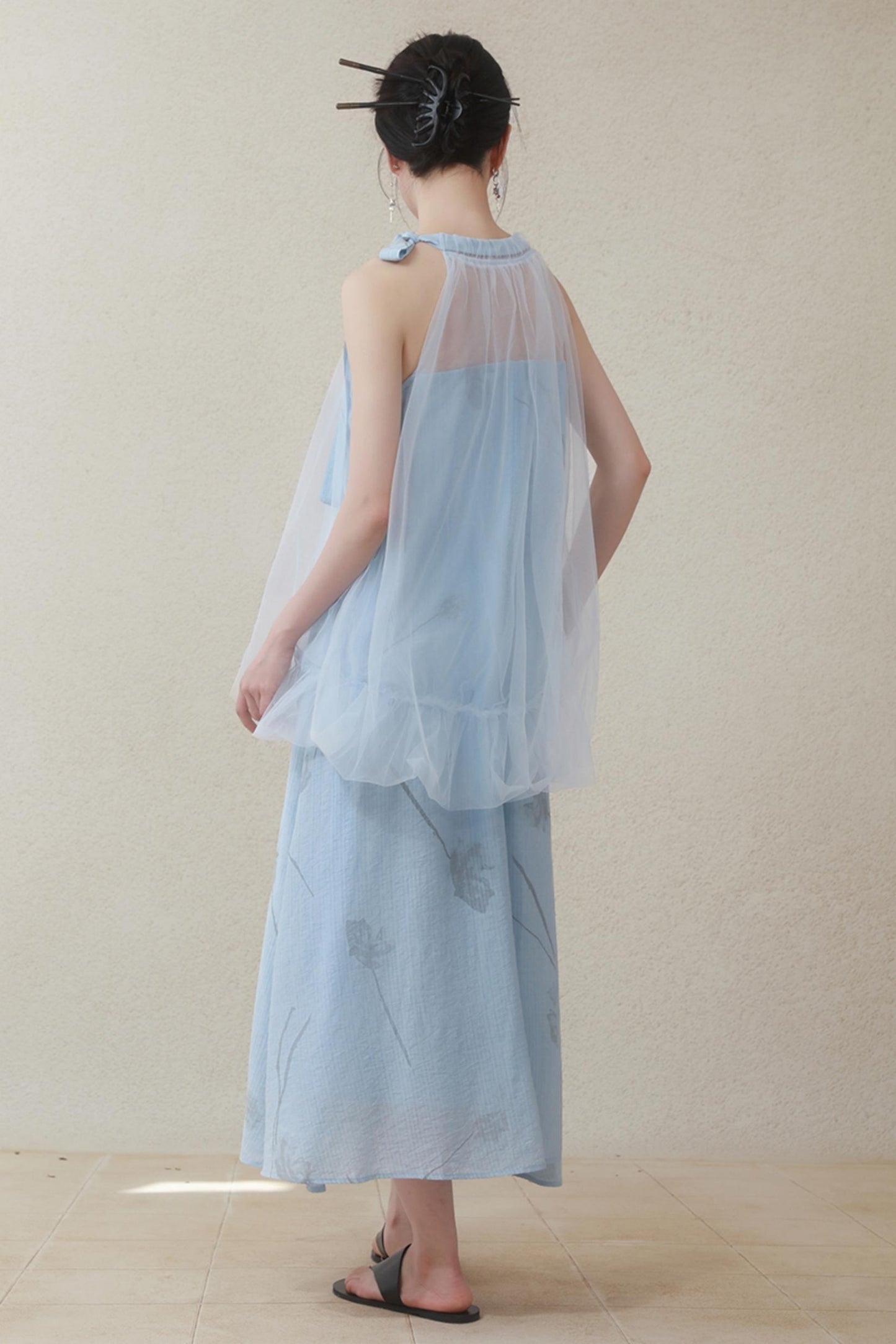 Summer Cloud Mesh Dress