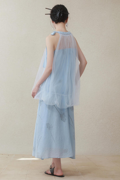 Summer Cloud Mesh Dress