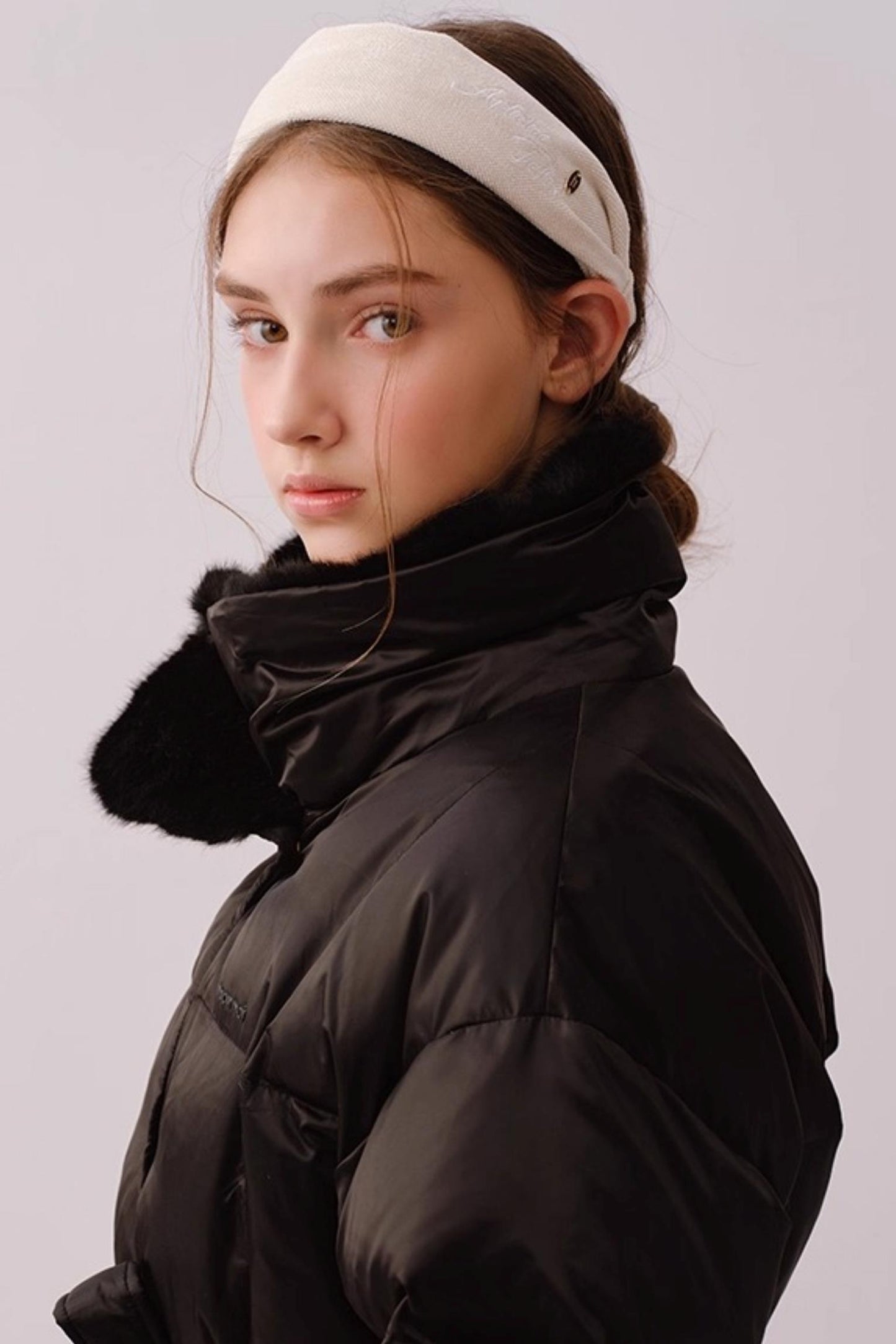 Embroidered Winter Headband