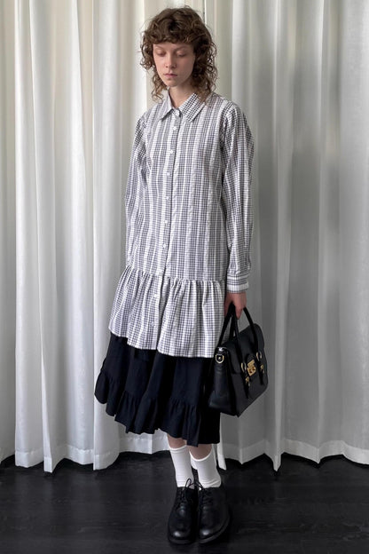 Loosestripe Long Sleeve Shirt Dress
